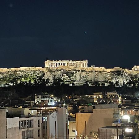 Ferienwohnung Acropolis Panorama View Penthouse With Private Terraces A Contemporary Parthenon Athen Exterior foto
