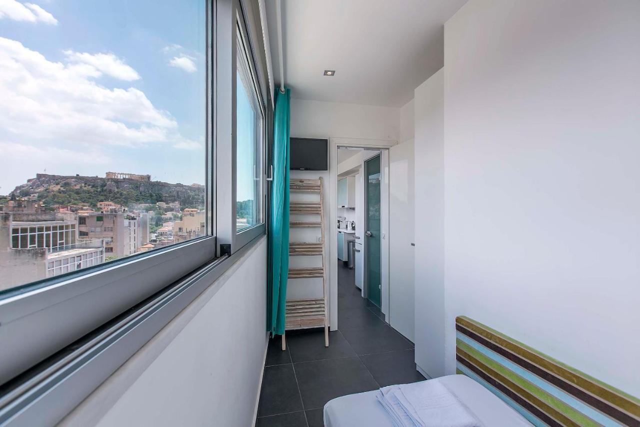 Ferienwohnung Acropolis Panorama View Penthouse With Private Terraces A Contemporary Parthenon Athen Exterior foto